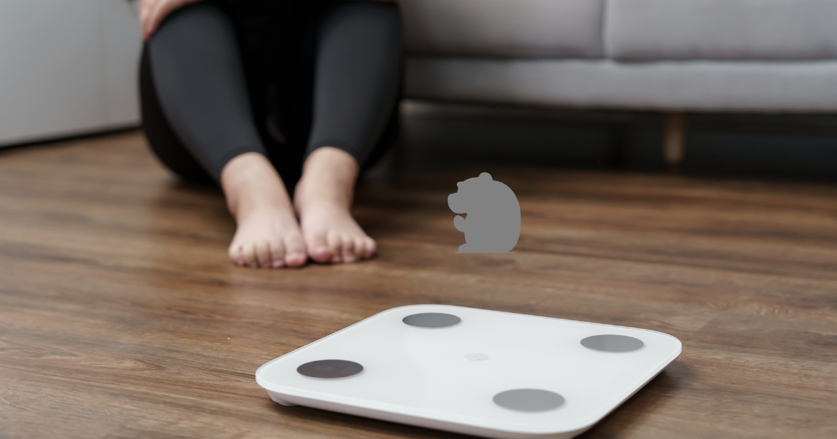 脂肪燃焼の仕組みを示す図。体脂肪が分解され、呼吸によってCO₂として体の外へ排出される流れ