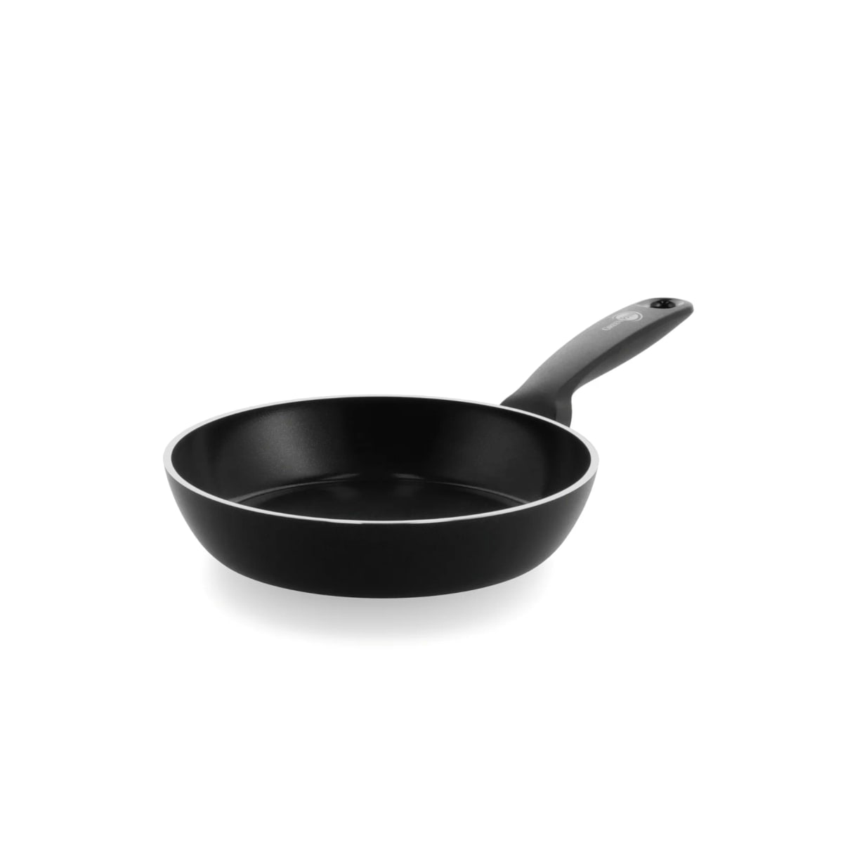 一人分や少量調理に使いやすい黒いグリーンパン トリノ20cm